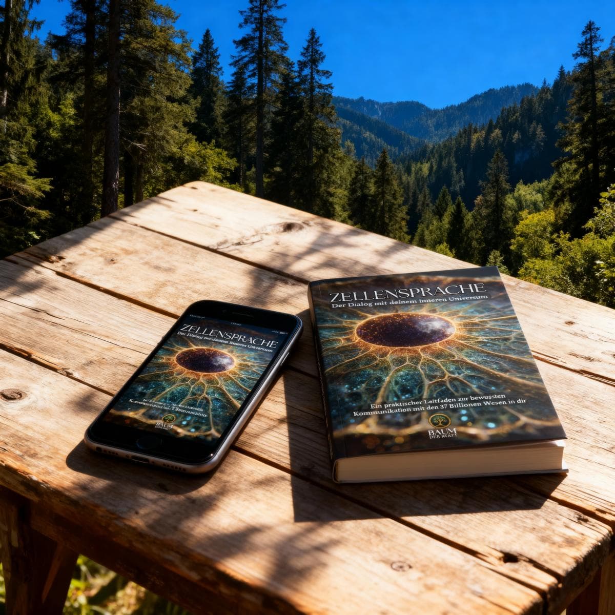 Zellensprache E-Book – Professionelles Mockup