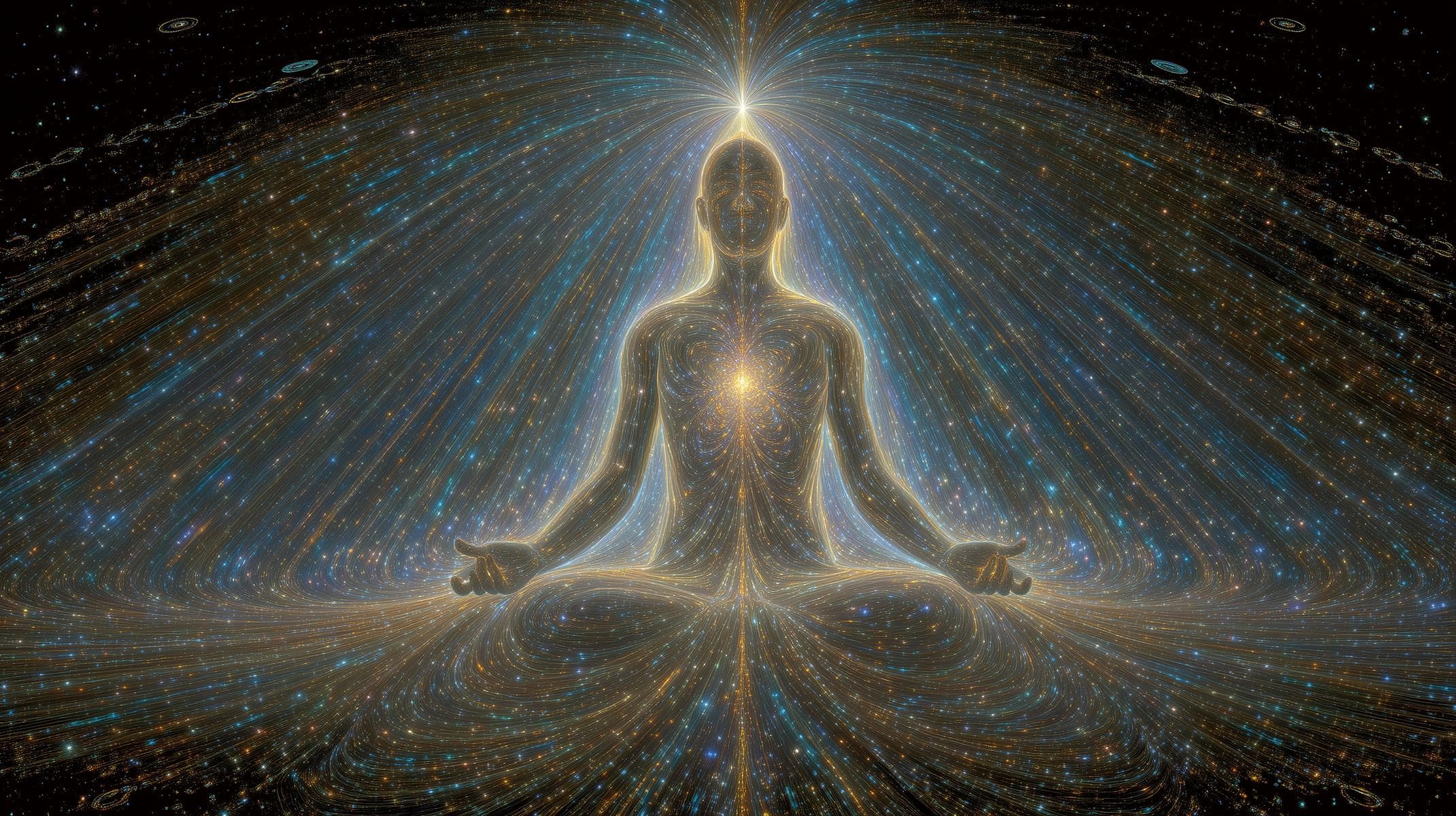 Meditierende Figur – Baum der Kraft