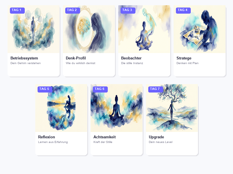 7 Tage im Überblick