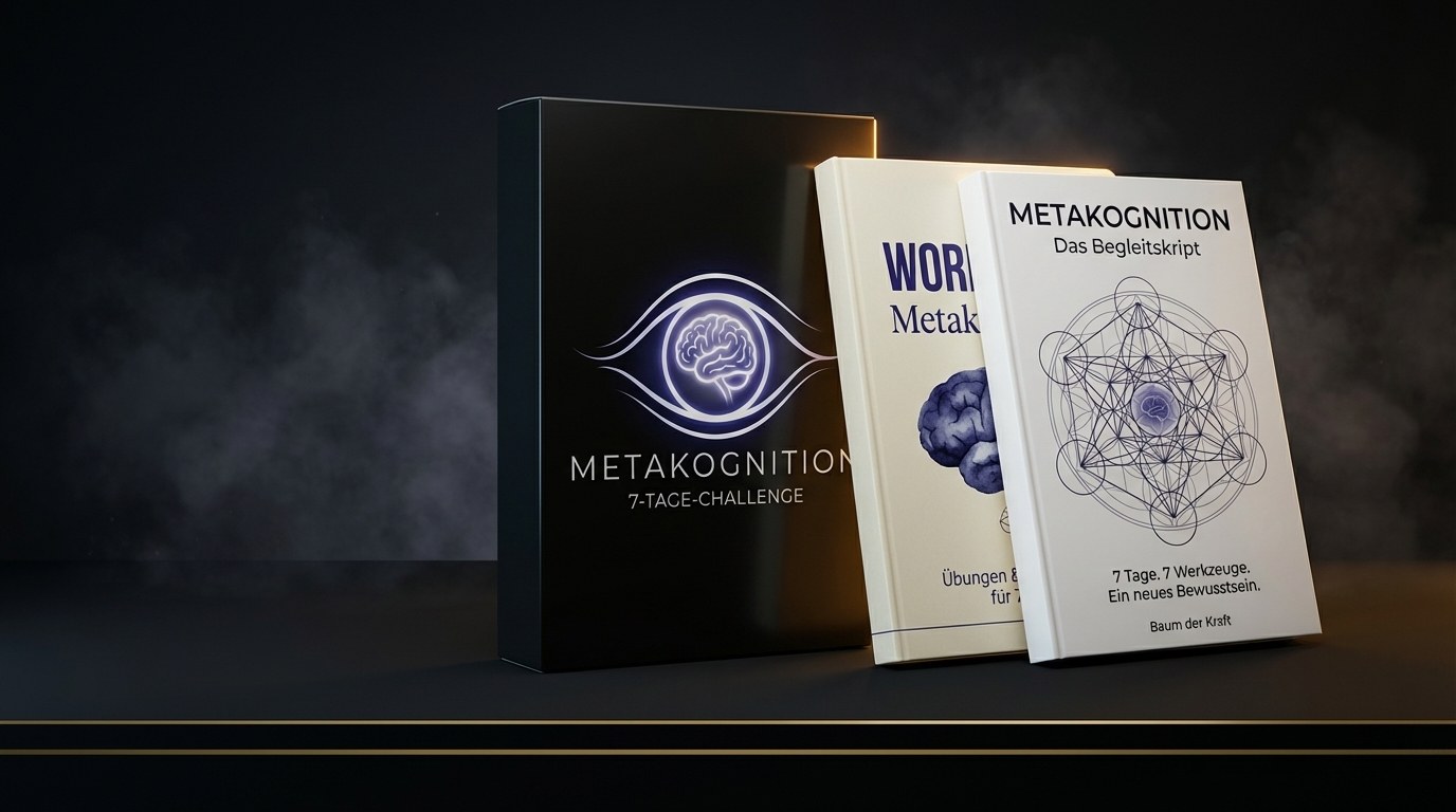 Metakognition 7-Tage-Challenge: Kurs, Workbook und Begleitskript in dramatischer Inszenierung